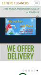 Mobile Screenshot of centrecleaners.com